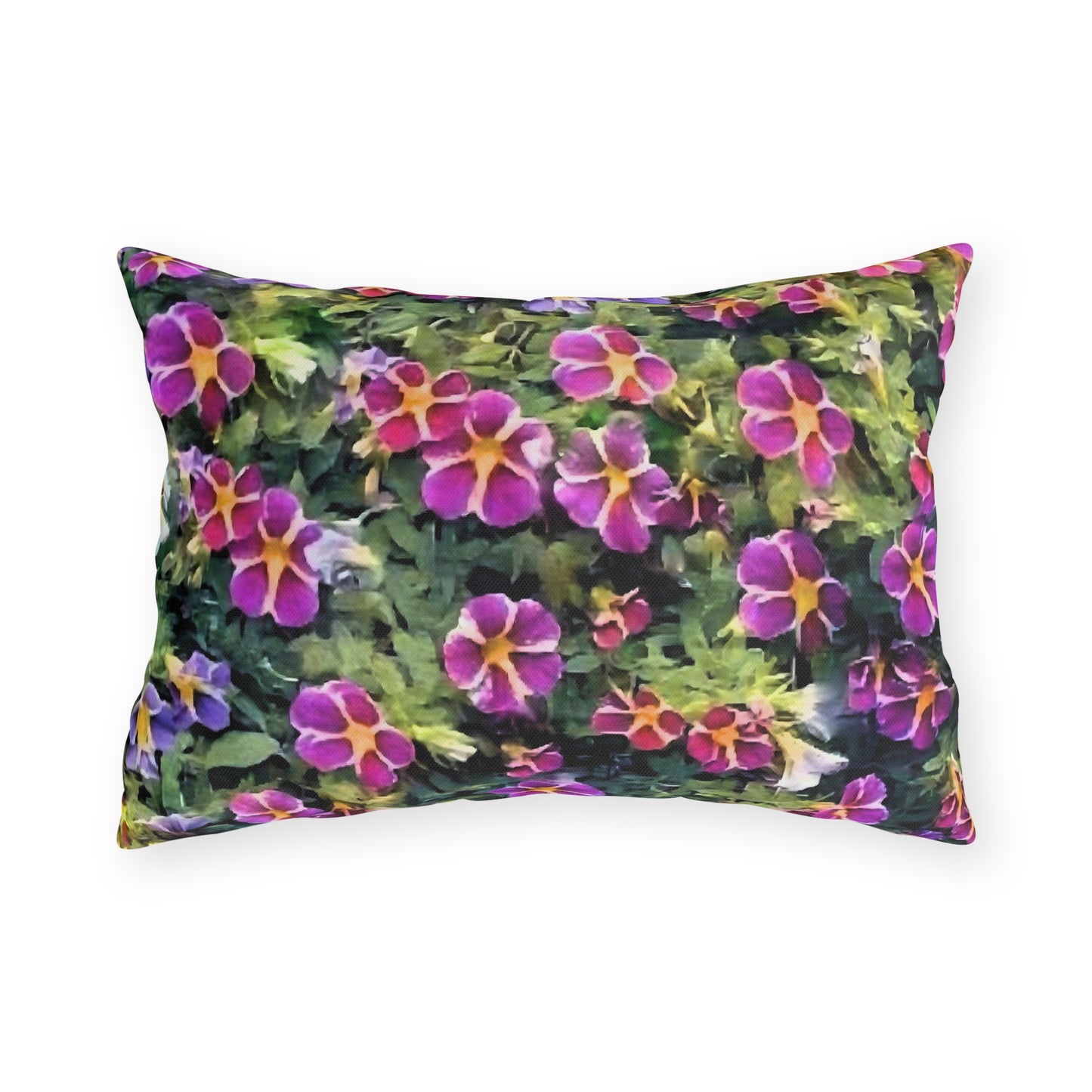 Rose's Floral Outdoor Pillow