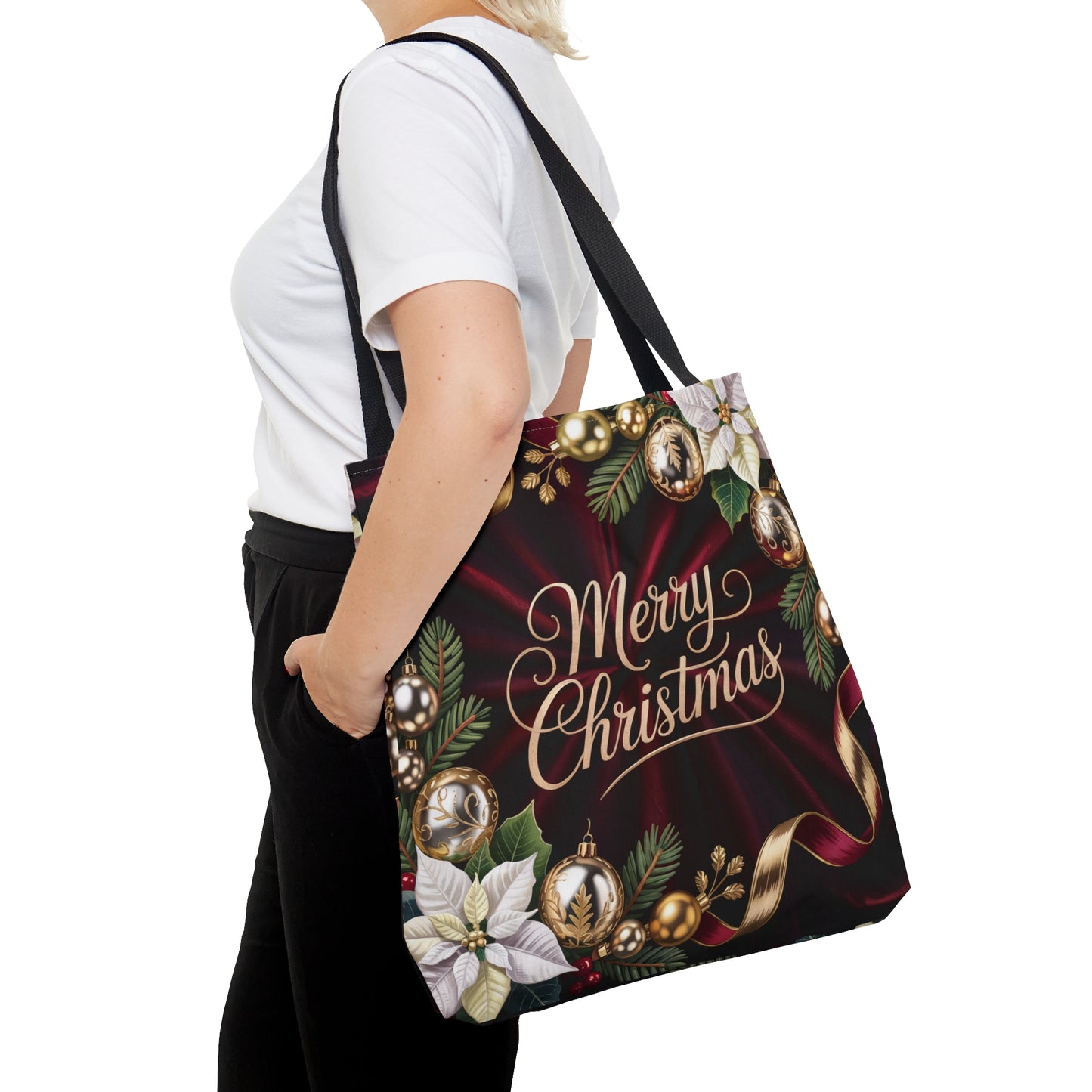 Merry Christmas Holiday Tote