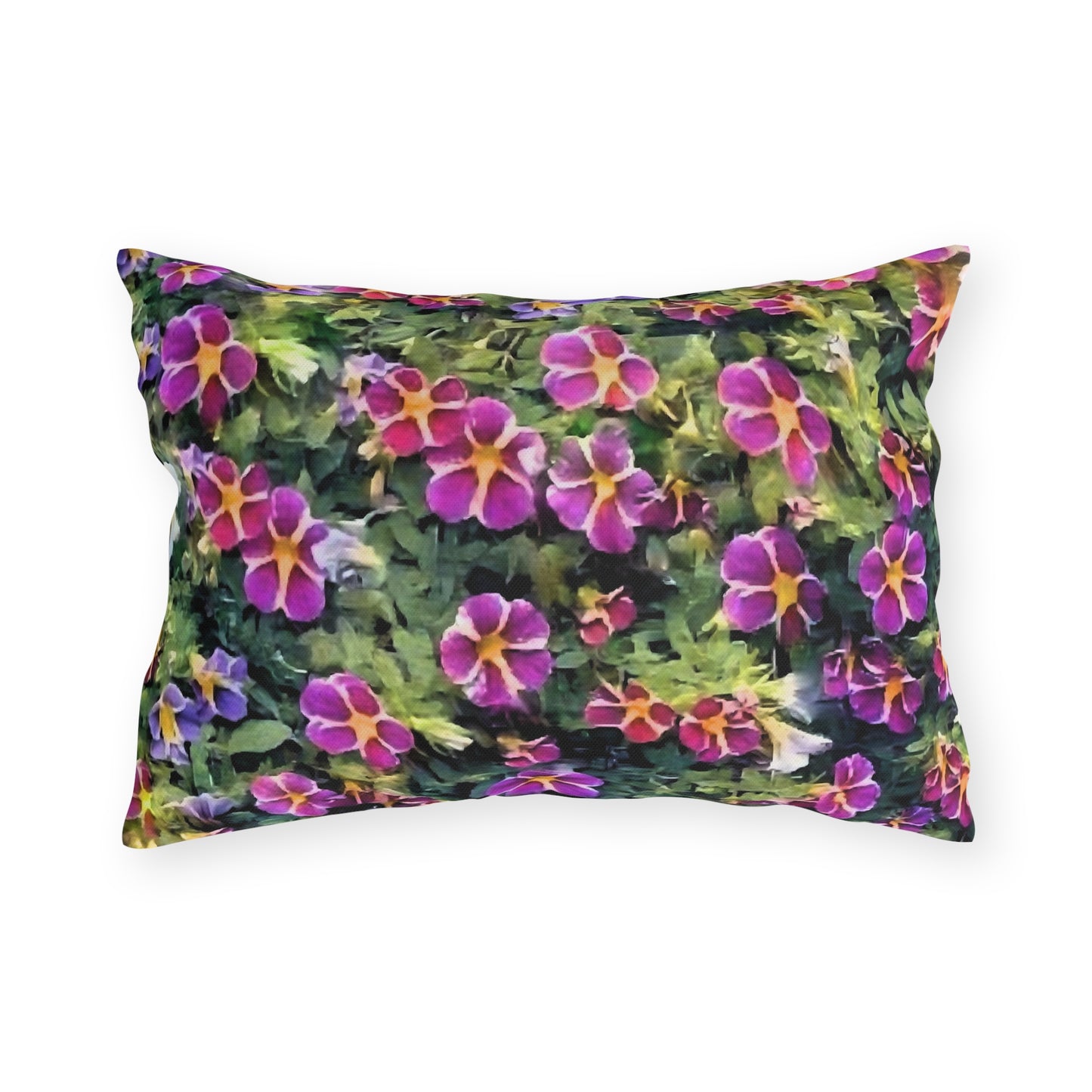 Rose's Floral Outdoor Pillow