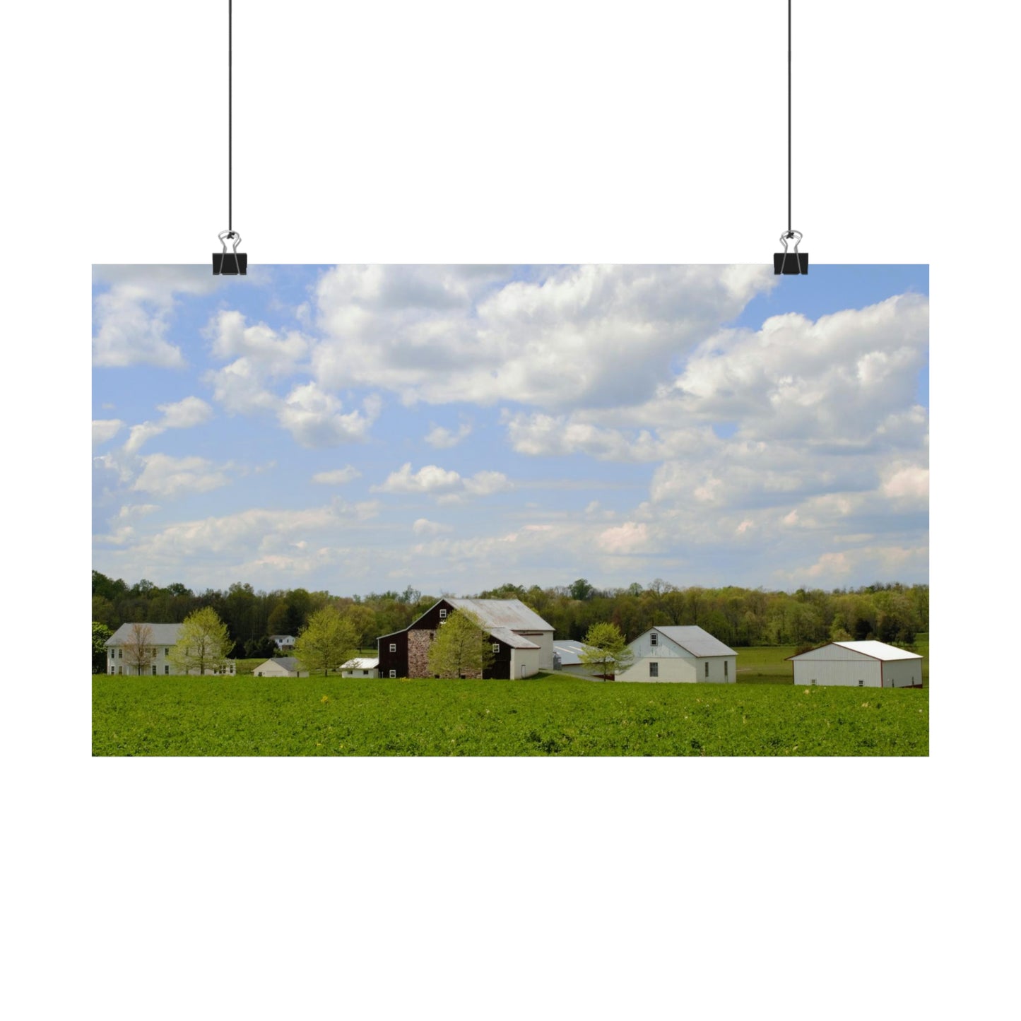 Farm Scene in Pennsylvania