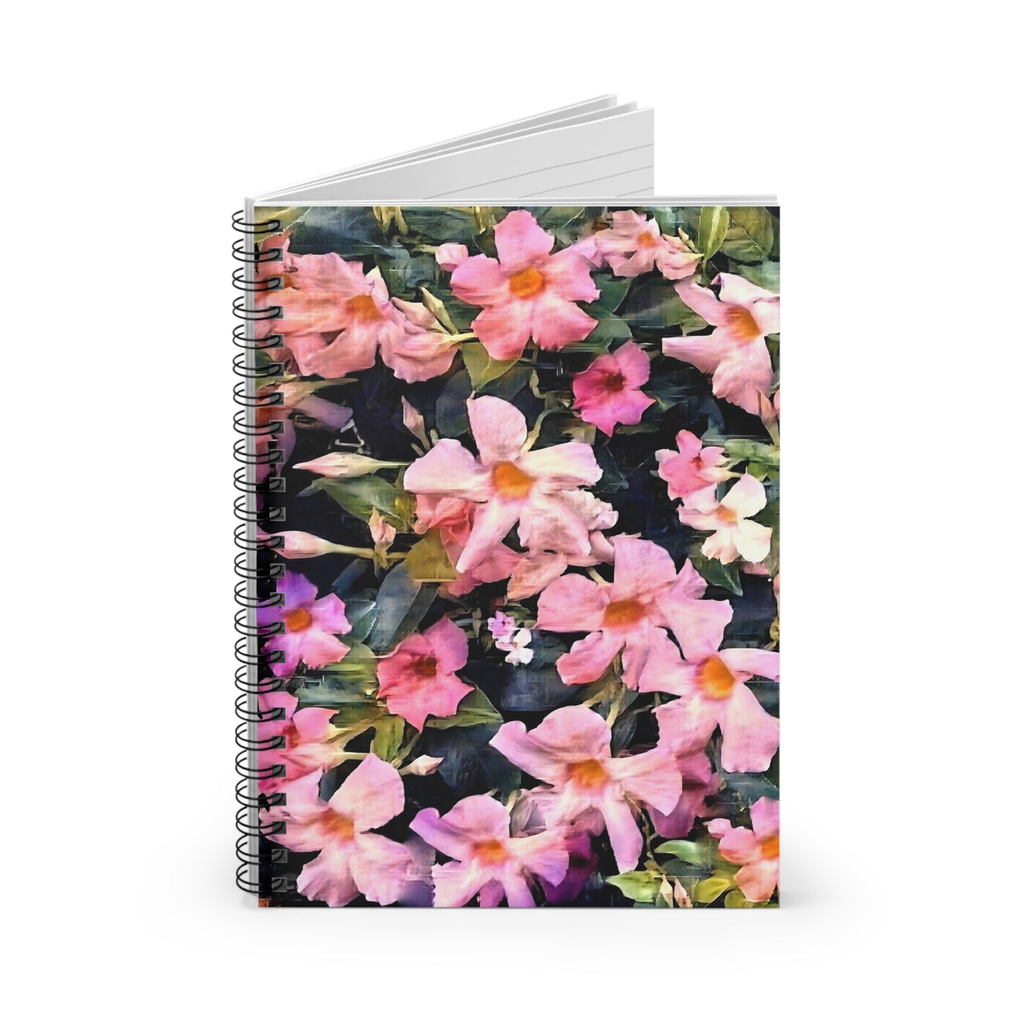 Spring Floral Spiral Notebook - Ruled Line