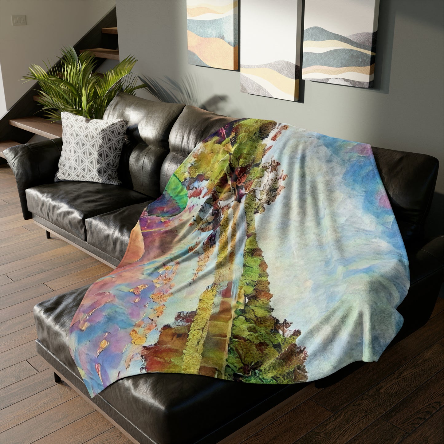 Pennsylvania Lake Soft Polyester Blanket