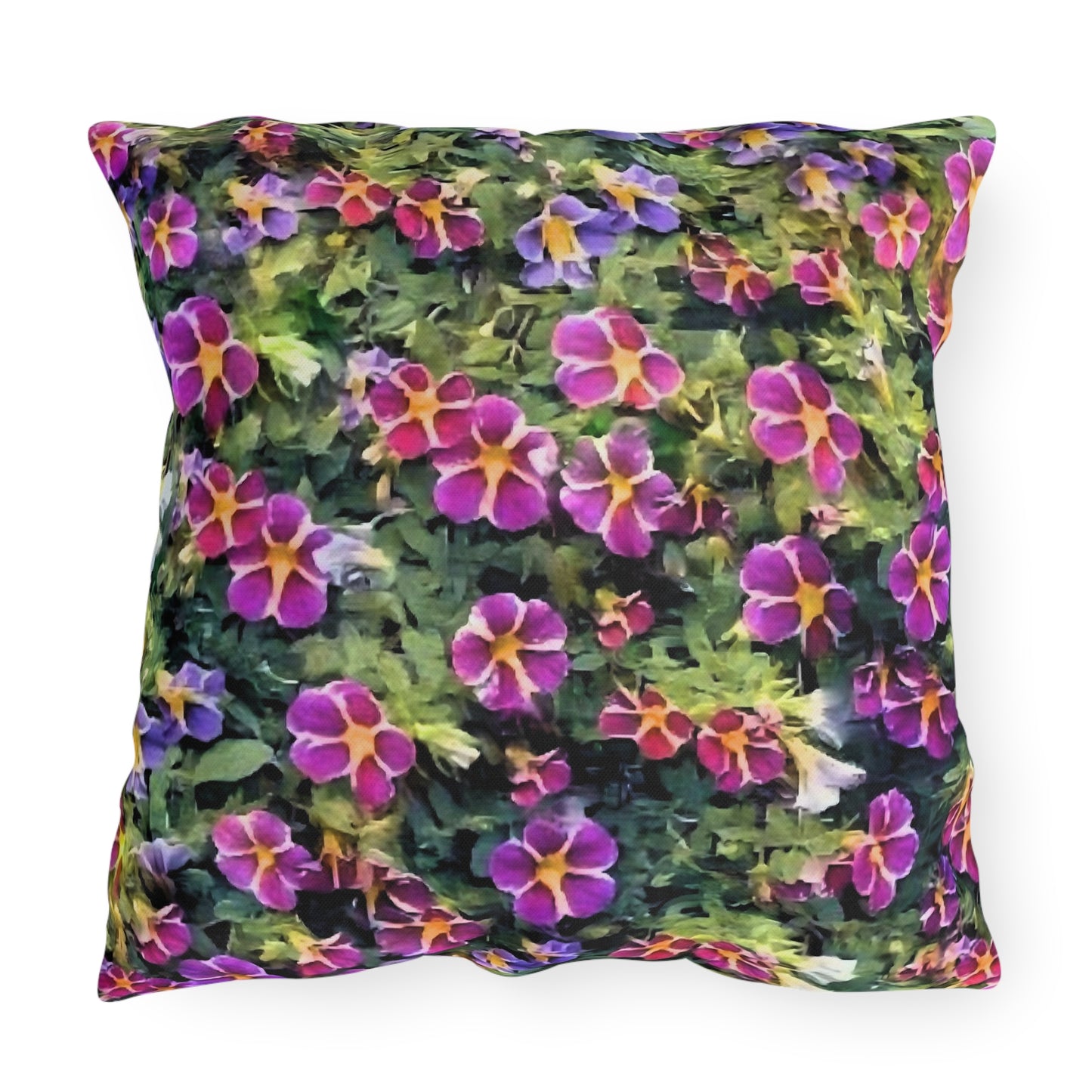 Rose's Floral Outdoor Pillow