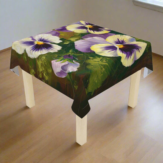 Pansy Tablecloth