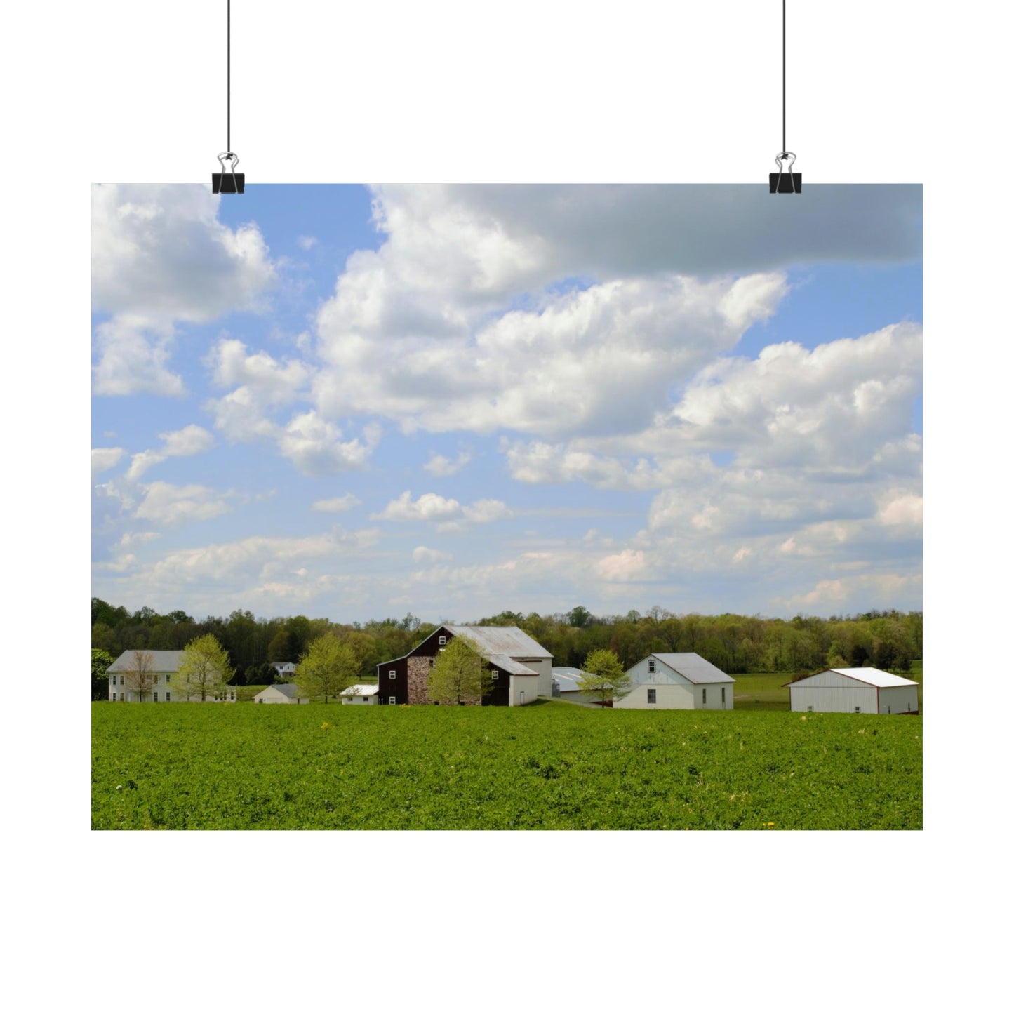 Farm Scene in Pennsylvania