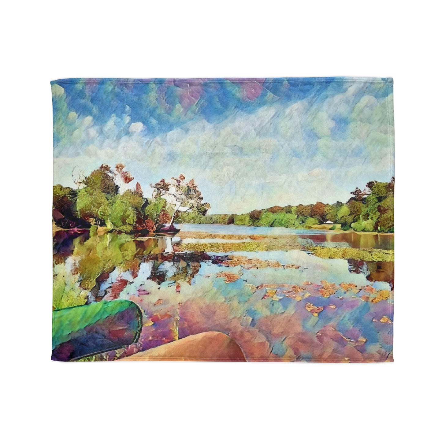 Pennsylvania Lake Soft Polyester Blanket