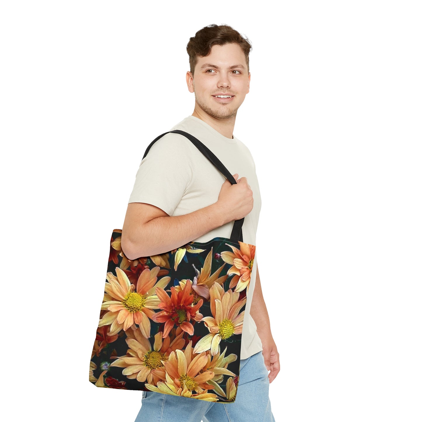 Fall Asters Tote Bag