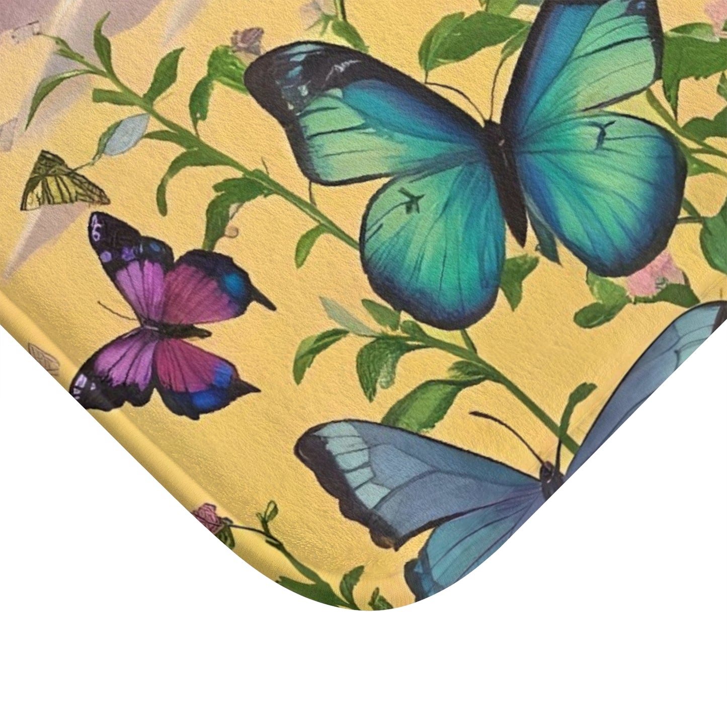 Butterfly Bath Mat