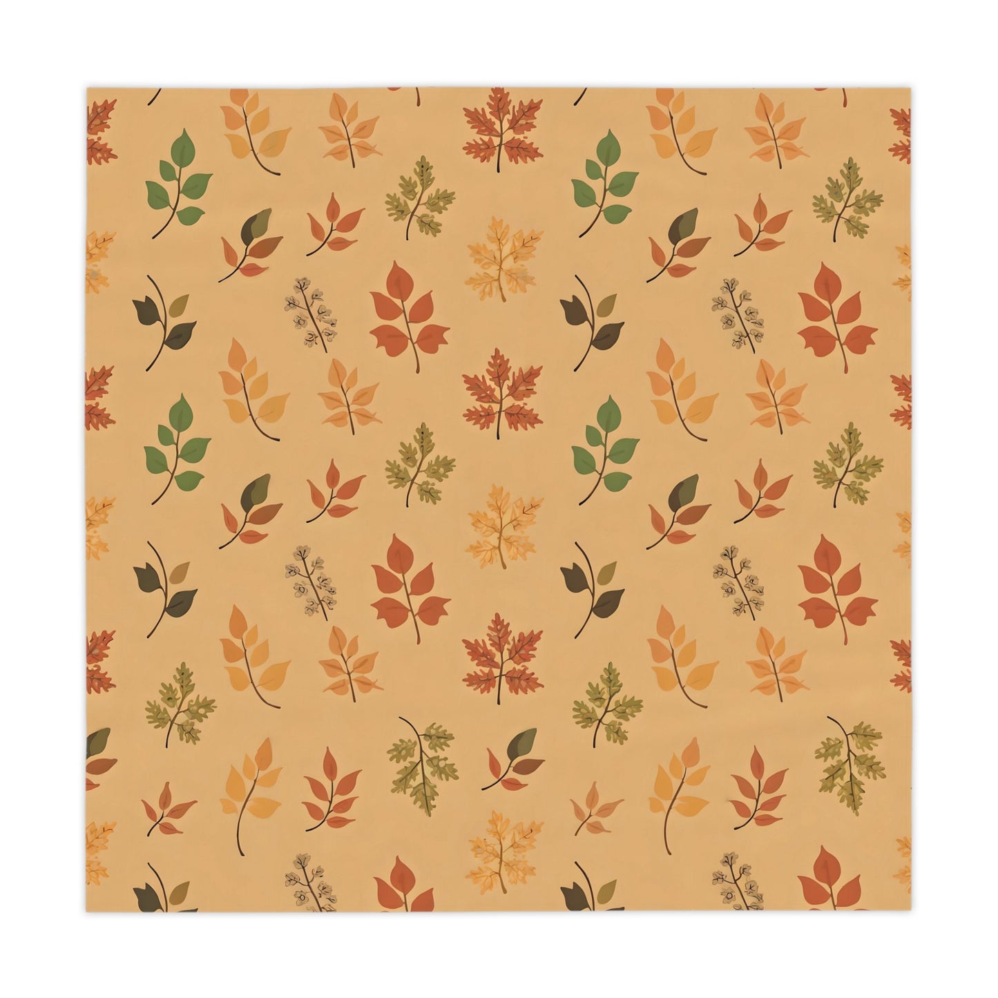 Floating Fall Leaves Tablecloth