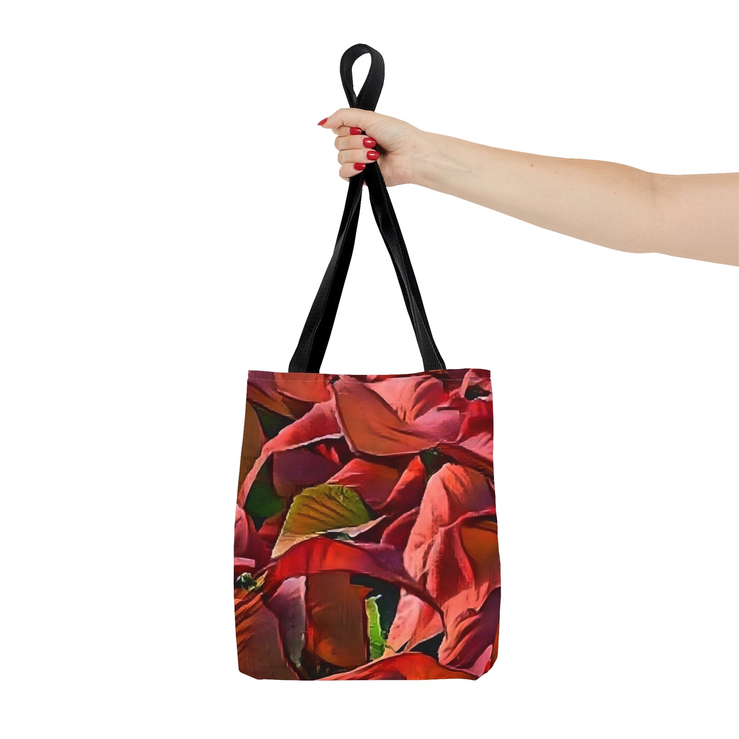 Poinsettia Holiday Tote Bag