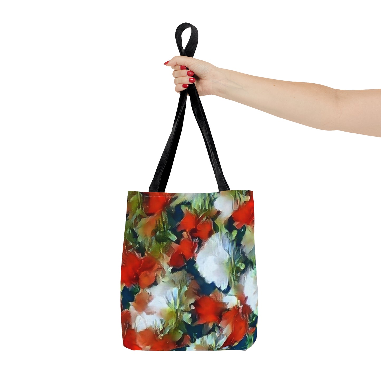 Impressionistic Holiday FlowerTote