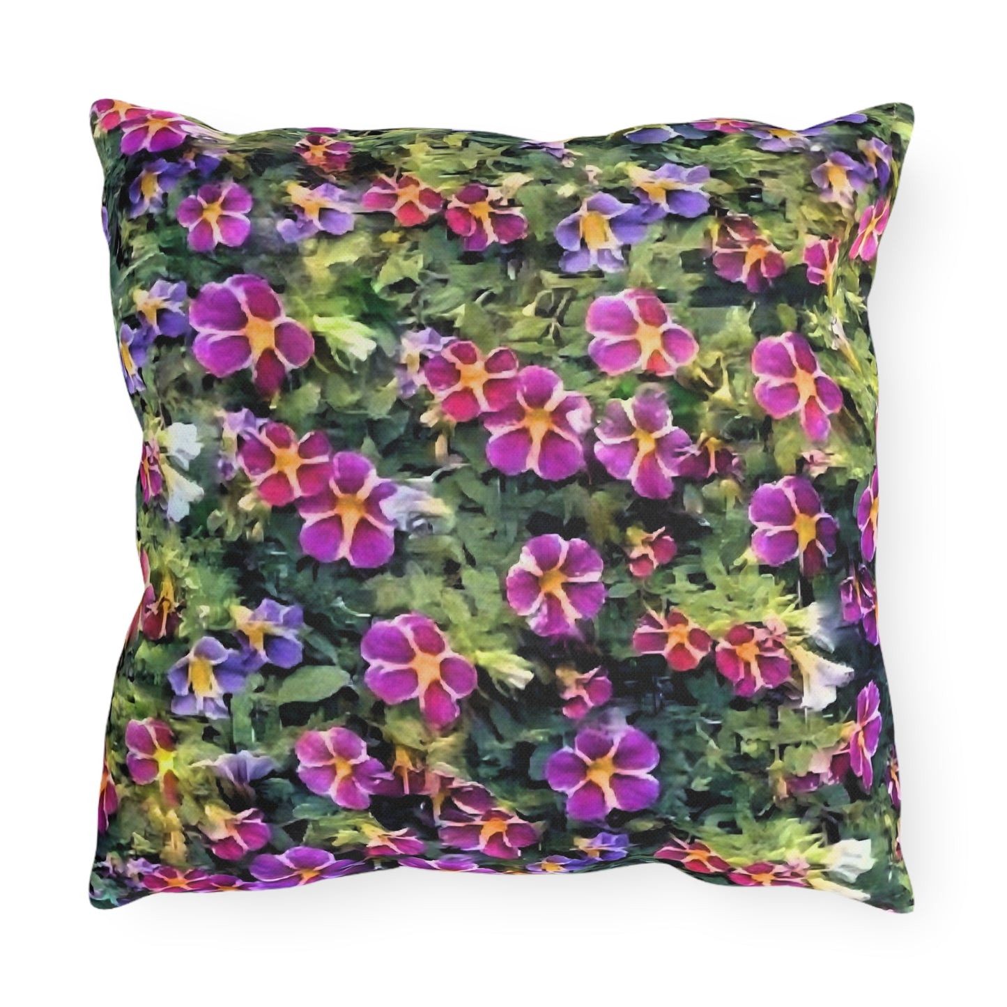 Rose's Floral Outdoor Pillow