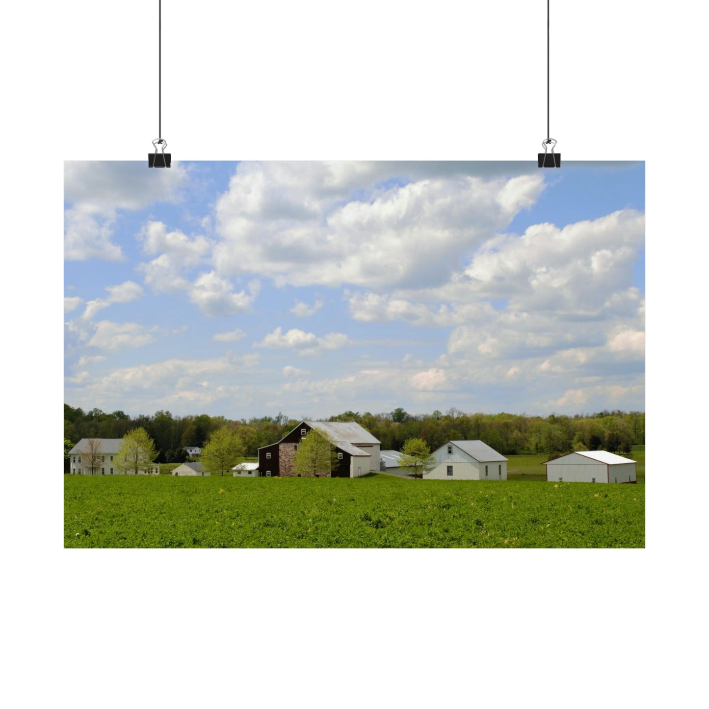 Farm Scene in Pennsylvania