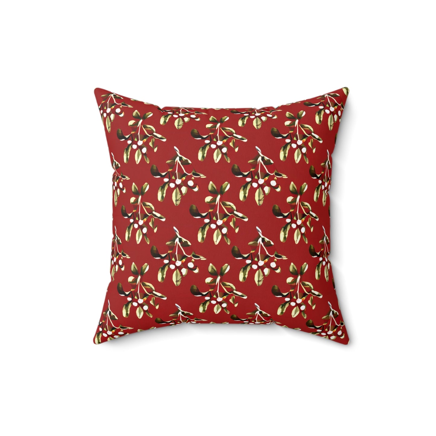 Mistletoe Holiday Accent Pillow