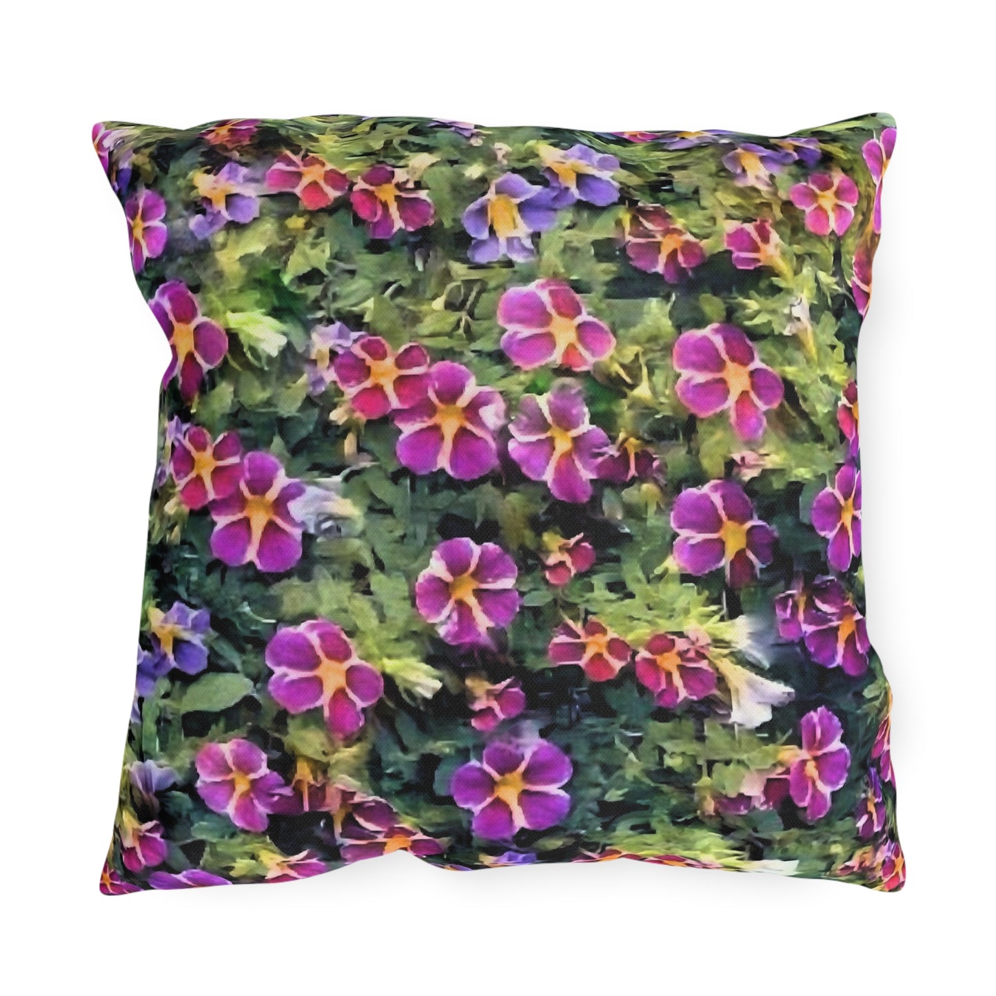 Rose's Floral Outdoor Pillow