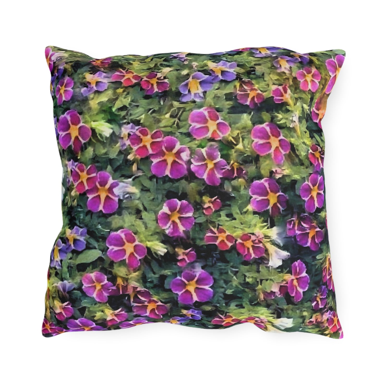 Rose's Floral Outdoor Pillow