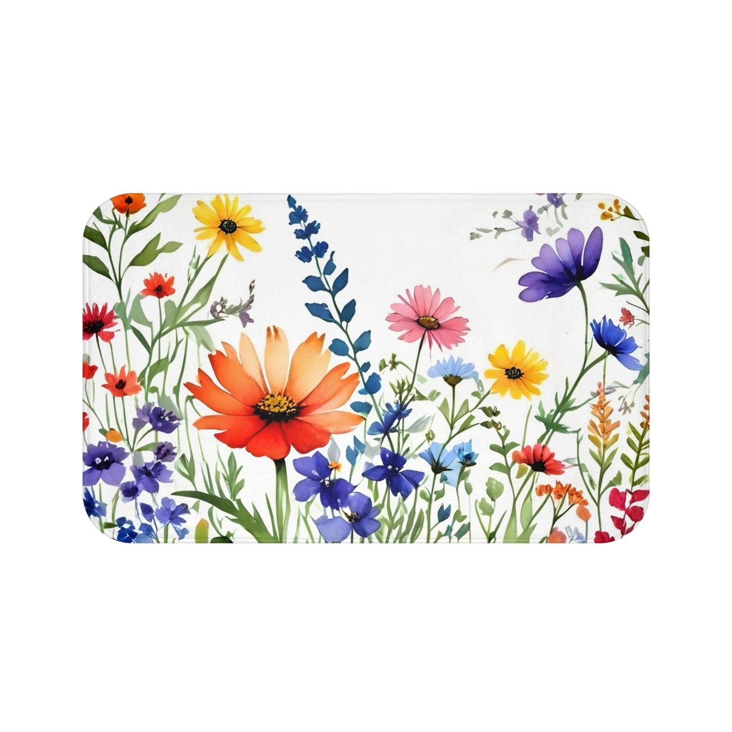 Wildflower Bath Mat