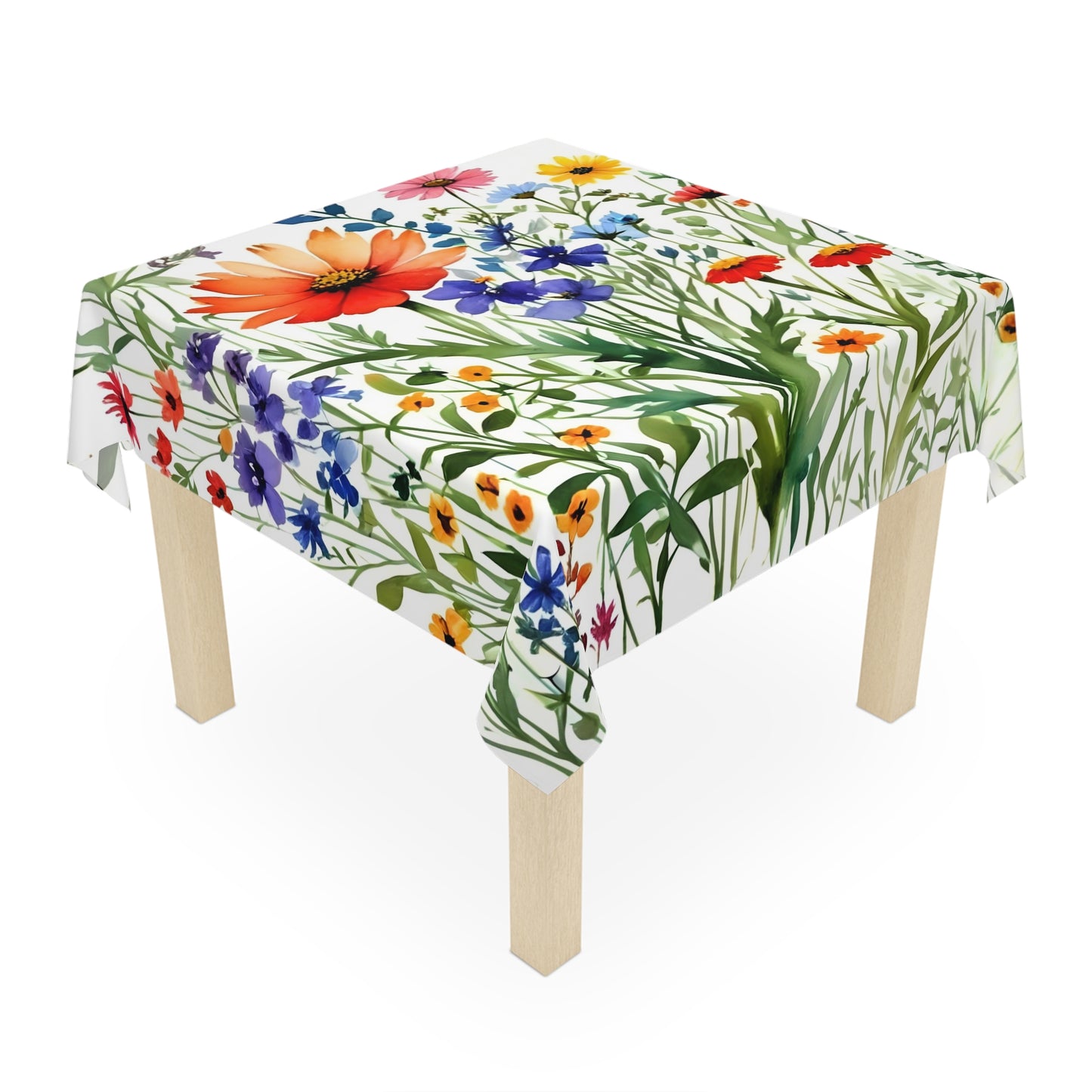 Wild Wildflower Accent Tablecloth