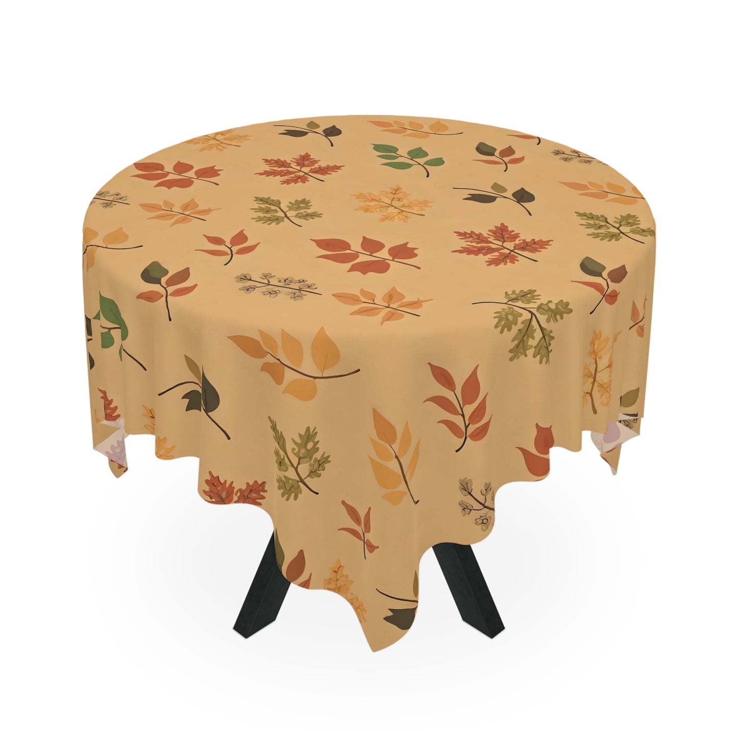 Floating Fall Leaves Tablecloth