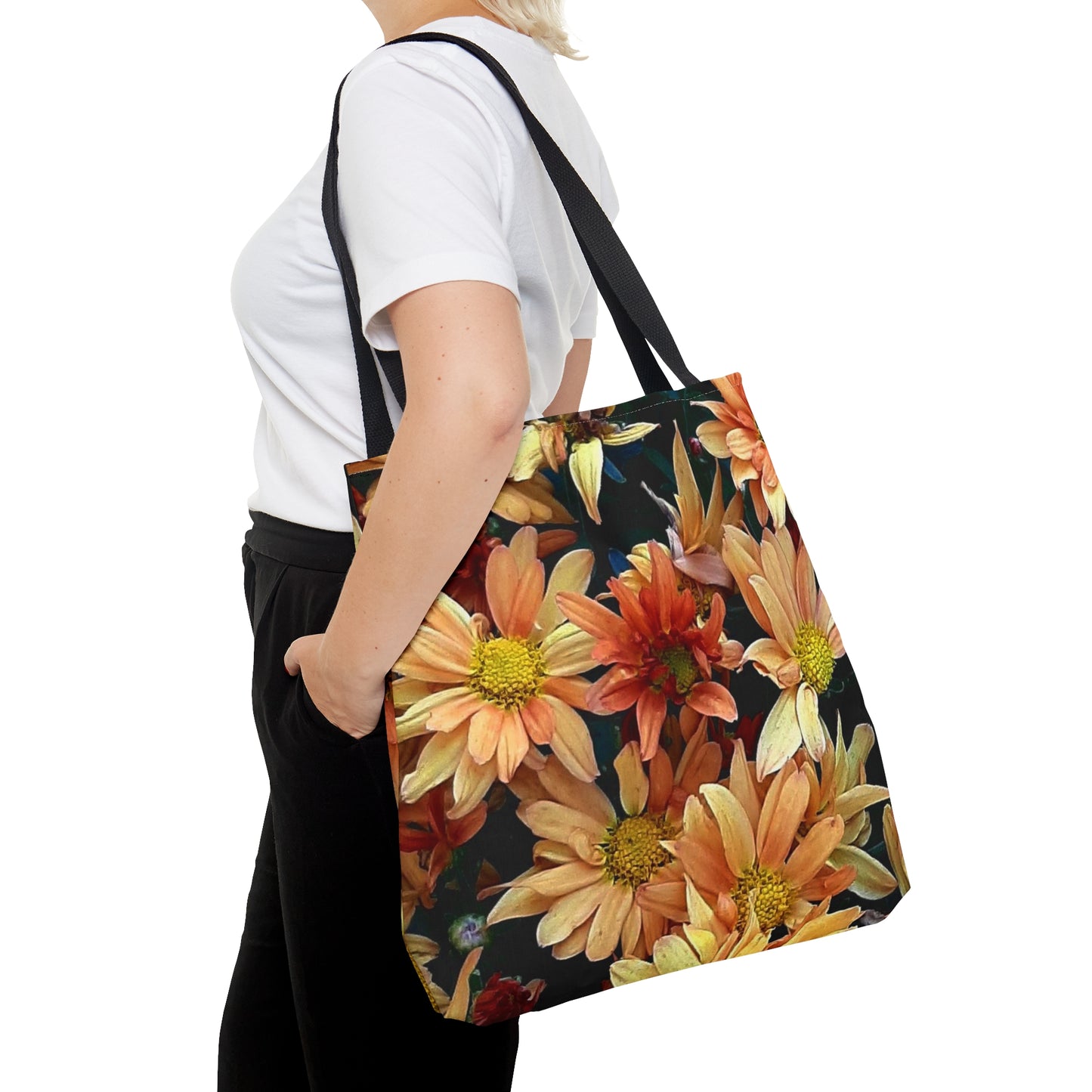 Fall Asters Tote Bag