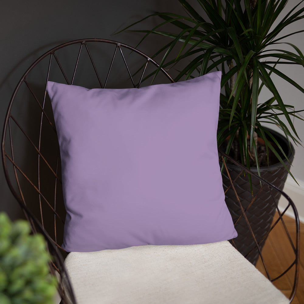 Flowering Hibiscus Boho Accent Pillow