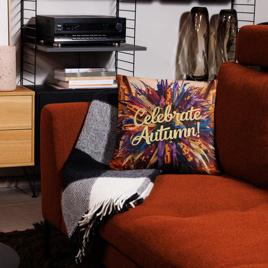 Fall Celebrate Autumn Accent Pillow