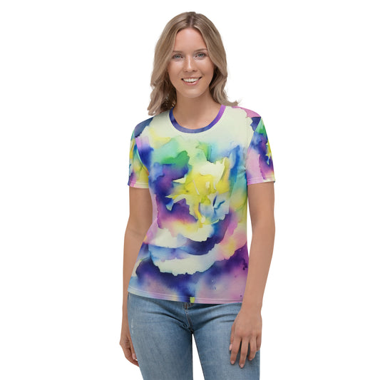 Multi-Colored Boho Women's T-shirt