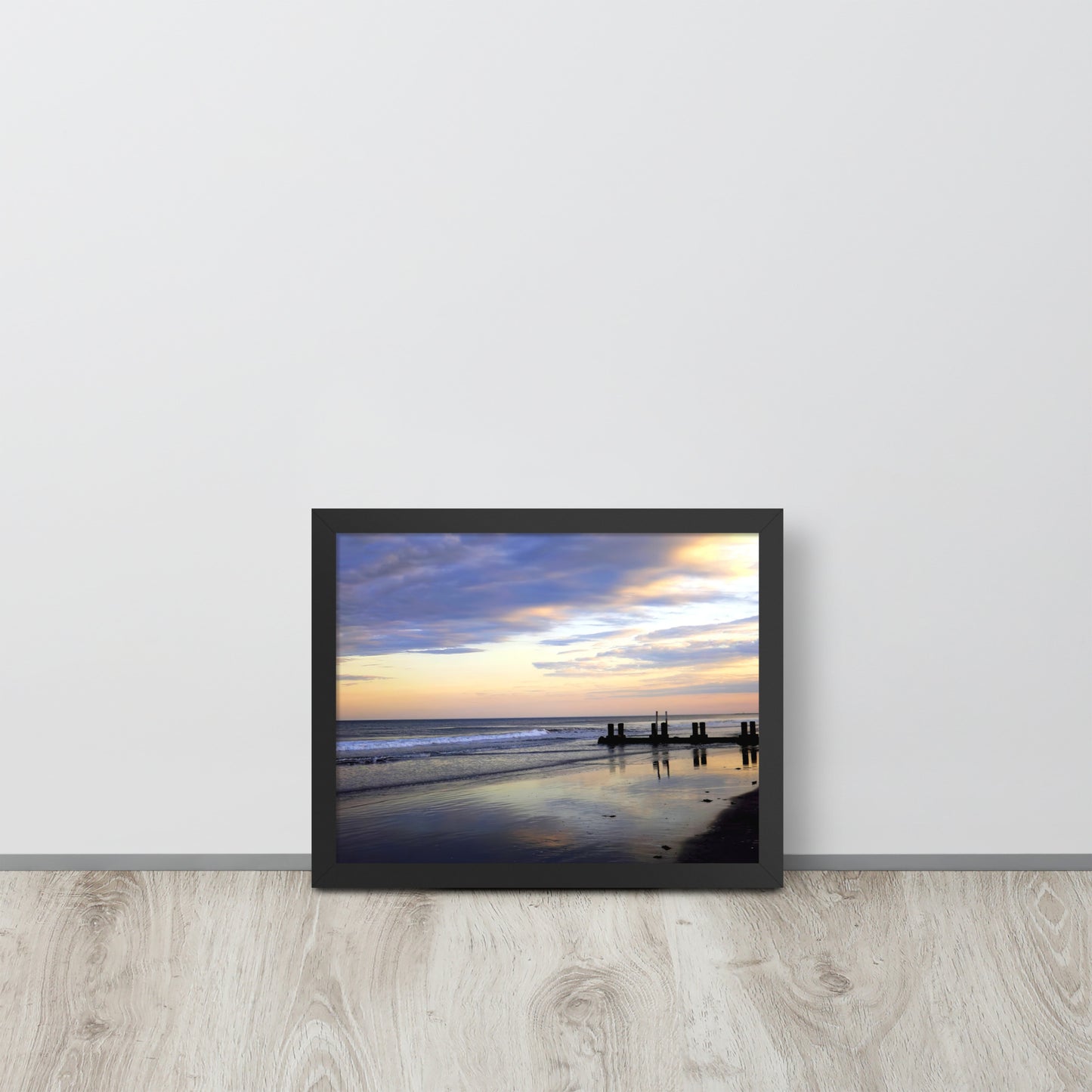 Seashore Sunset Framed Poster