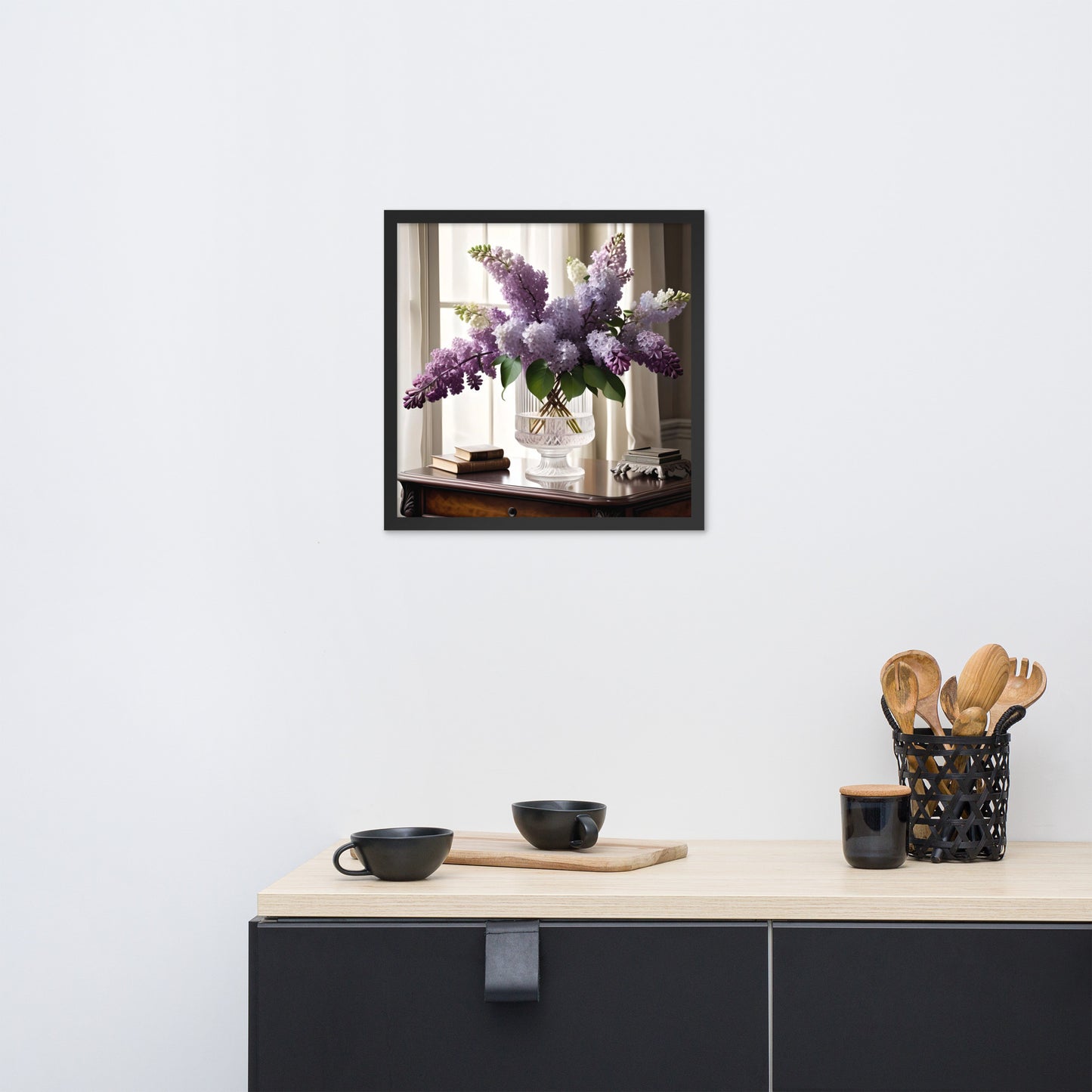 Spring Lilacs Framed Poster-FREE SHIPPING