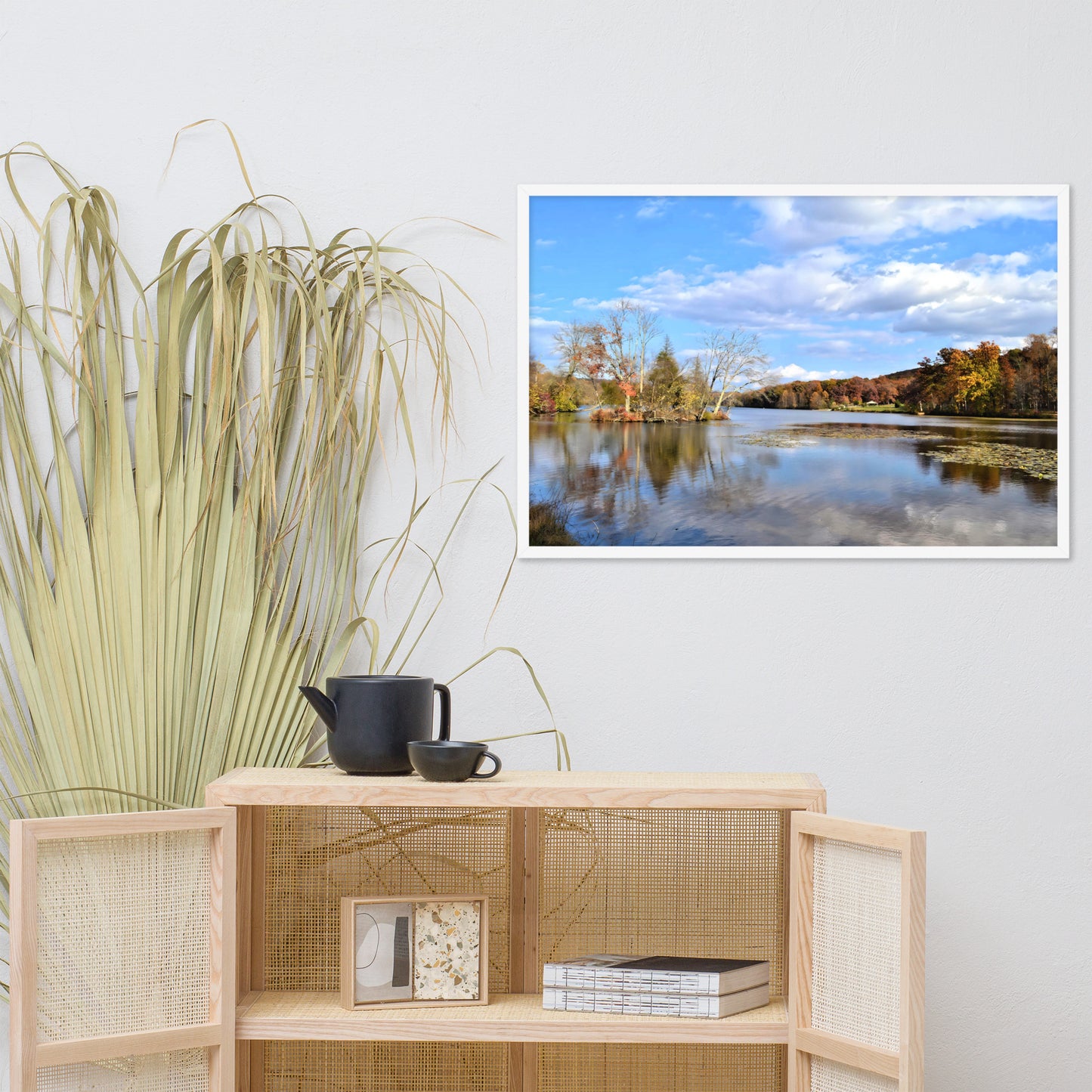 Hopewell Lake Framed Poster