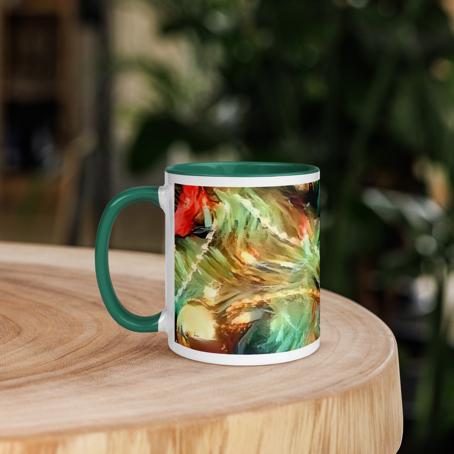 Christmas Mug with Color Inside