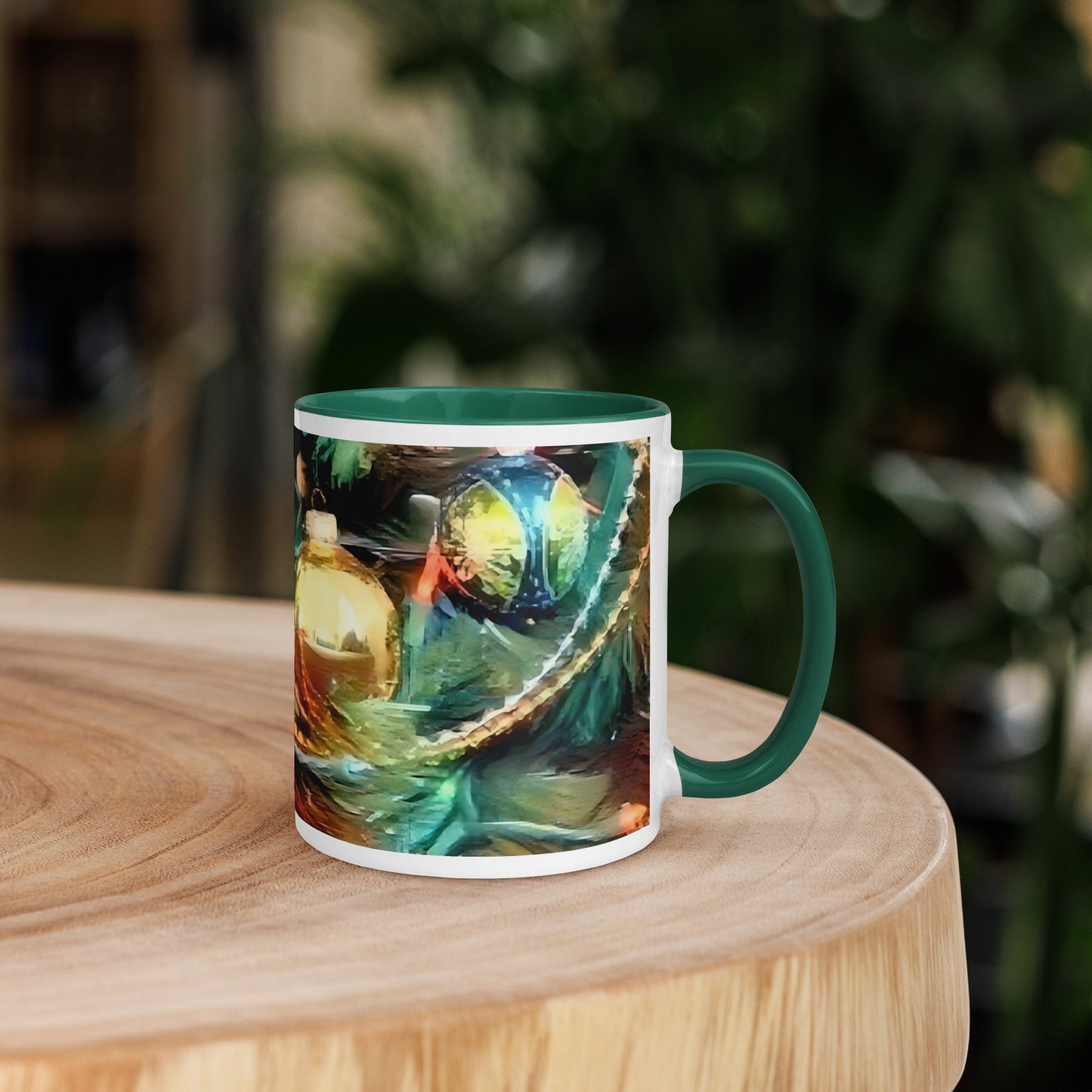 Christmas Mug with Color Inside