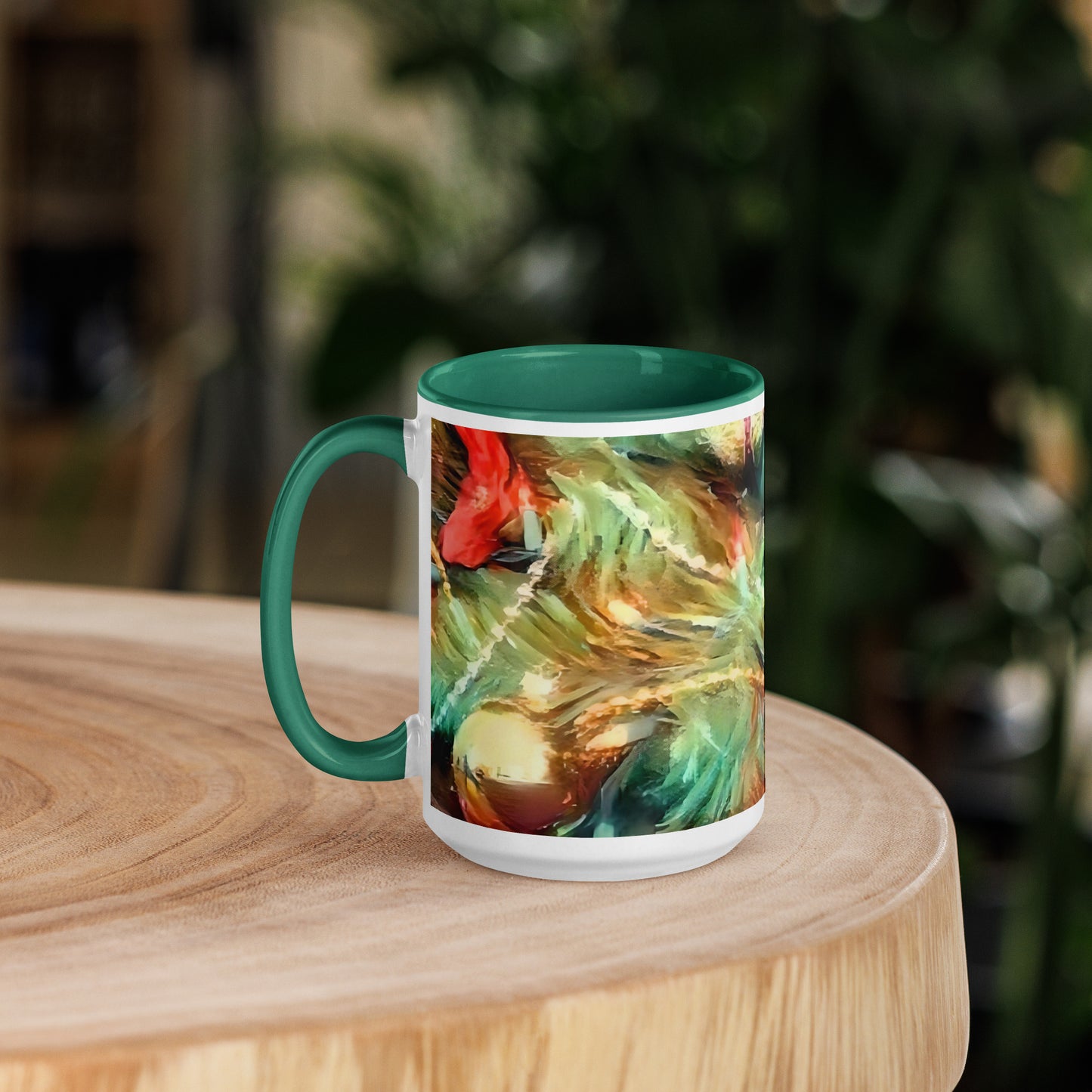 Christmas Mug with Color Inside