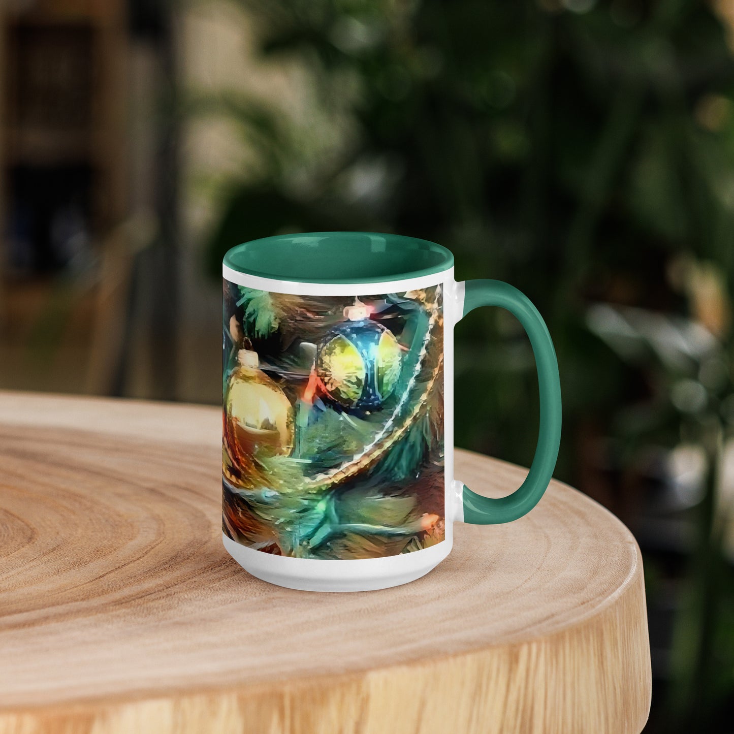 Christmas Mug with Color Inside