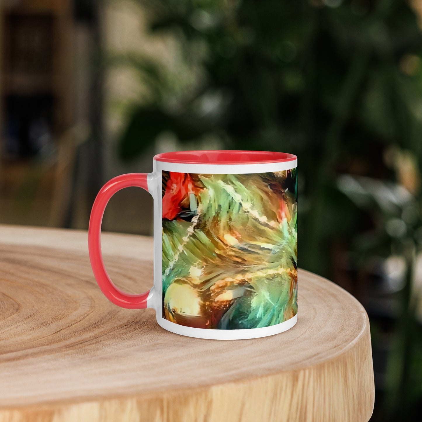 Christmas Mug with Color Inside