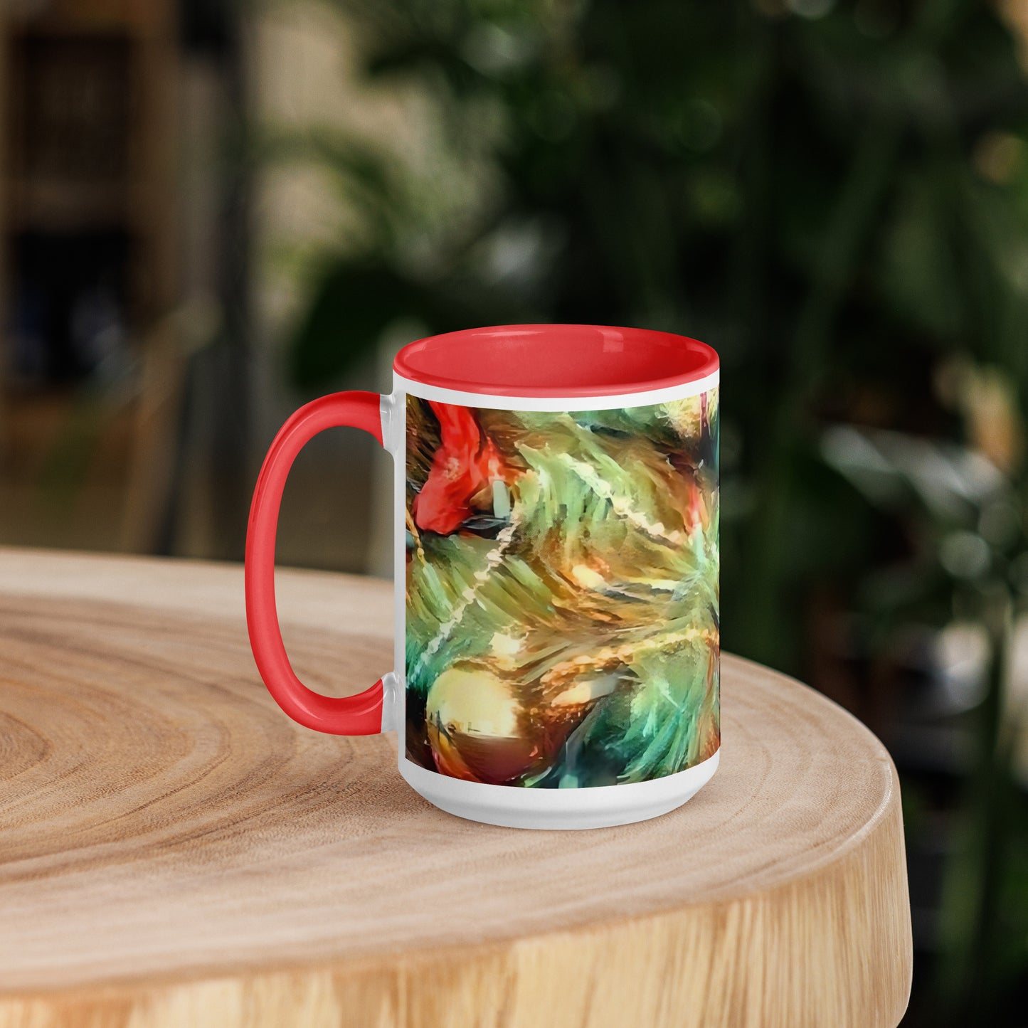 Christmas Mug with Color Inside