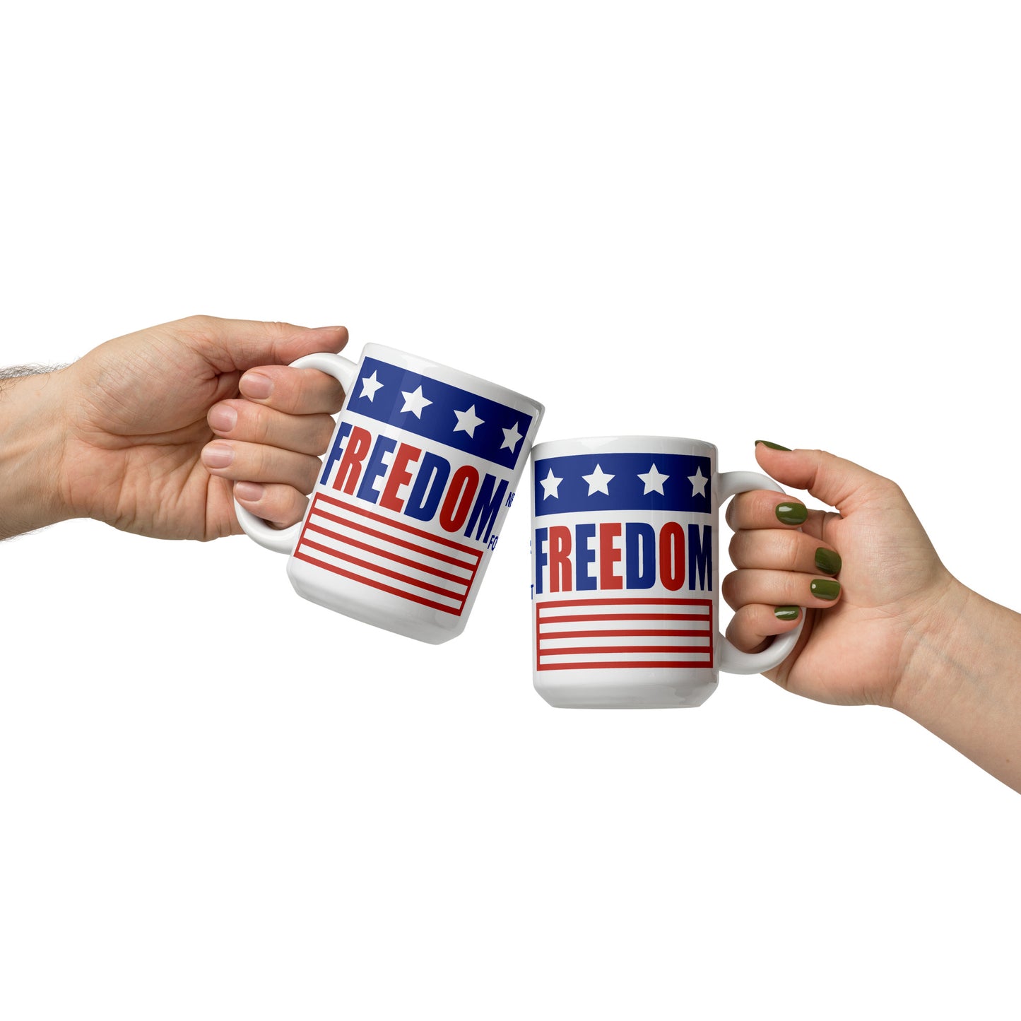 NEVER FORGET FREEDOM MUG